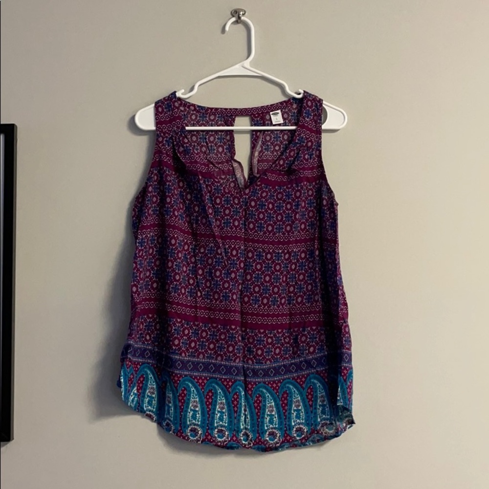 Old navy size large tank